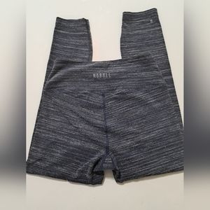 NOBULL Women's High-Rise Matte Tight 21"Charcoal Heather Matte